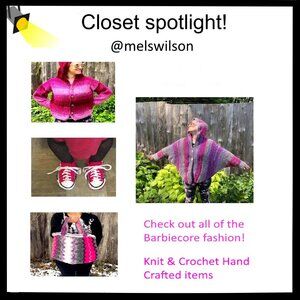 Check out @melswilson Closet for Hand Crafted Crochet and Knit Items